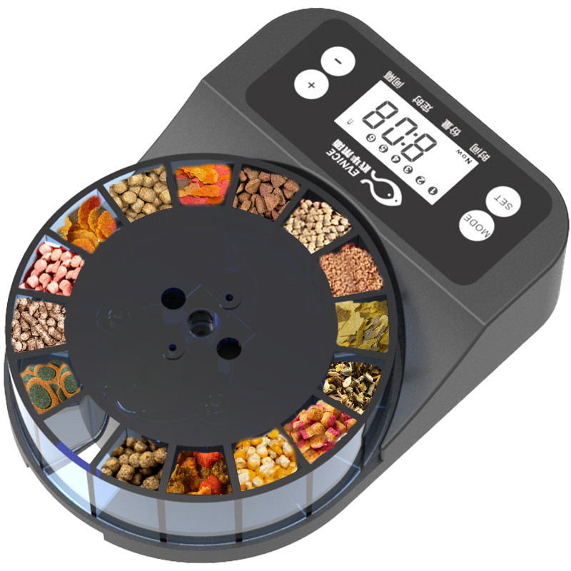 Automatic Fish Feeder Timed Automatic Fish Feeder Wireless Intelligent Remote Control Fish Food Disp