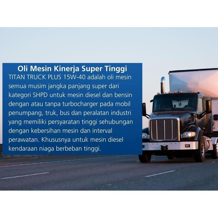 ysr2- Fuchs Titan Truck Plus 15W40 Engine Oil 1L Commercial Vehicle Motor