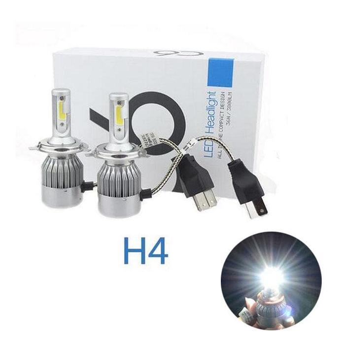 NEW LED HEADLIGHT C6 36WATT H4 / LED H4 ULTRA BRIGHT DIM