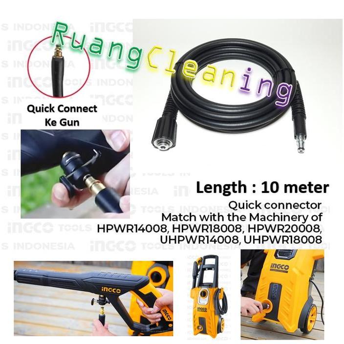 Selang Hose NC10 for Jet Cleaner INGCO High Pressure Washer Cleaner