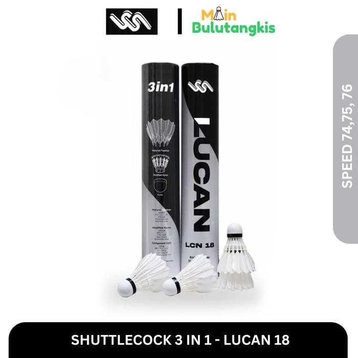 Shuttlecock 3 in 1 LUCAN 18 Original