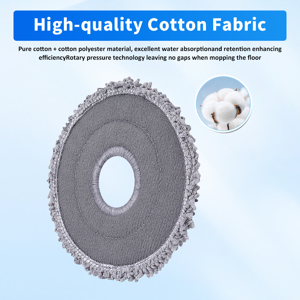 Mop Pads For Roborock Q Revo Master/Q Revo S/Q Revo Pro/Q Revo Maxv/Q Revo Curv /Saros 10R