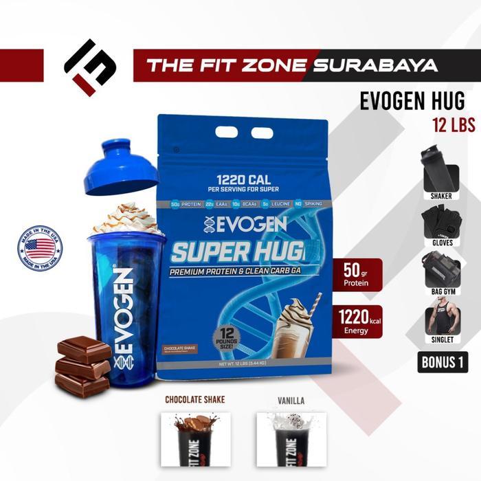 ASLI Evogen Superhuge 12 Lbs Super Huge Whey Protein READY STOCK