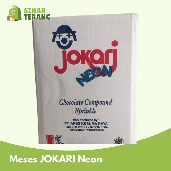 Meses JOKARI 1 KG / A1 HIJAU mesis coklat ekonomis roti innova 1kg