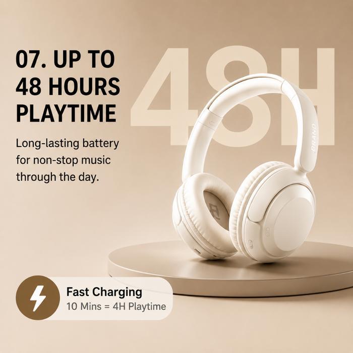 Philips TAH1120 Headphone Nirkabel Over-Ear
