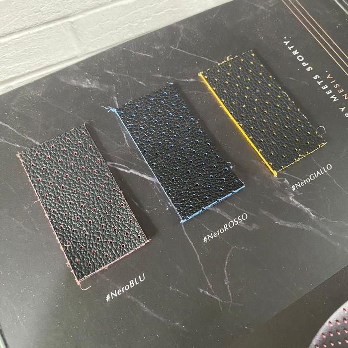 Microfiber Leather Vision Levante (Jok Kulit Mobil)