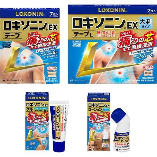 Daiichi Sankyo Loxonin Ex Tapes Lotion Liquid Cair Koyo Jepang Terbaru 