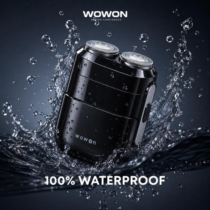 [BUNDLING] Wowon Body Trimmer & Wowon Shaver Mini (Alat cukur Badan & Alat Cukur Wajah)