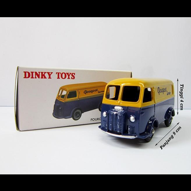 DIECAST DINKY TOYS 1:43 FOURGON TOLE PEUGEOT "PEUGEOT SERVICE