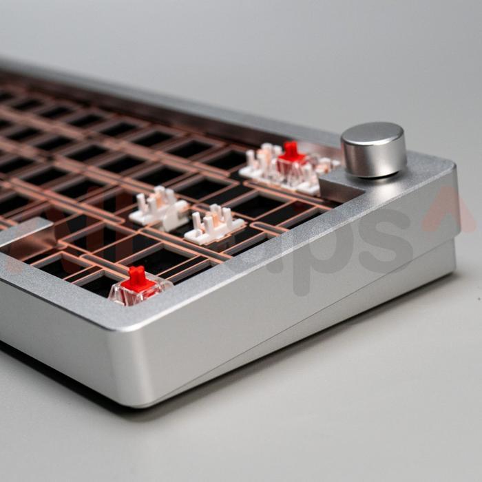 AL65 - Wireless Barebone 65% Aluminium Hotswappable Mechanical Keyboard