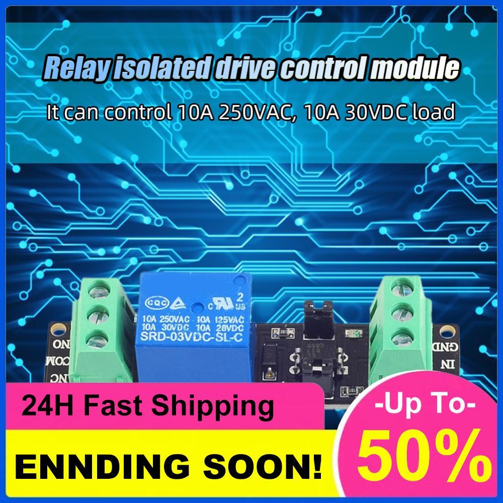 DC 3V/3.3V High Level Driver Module Output Signal Indicator Optocoupler Relay Module Microcontroller