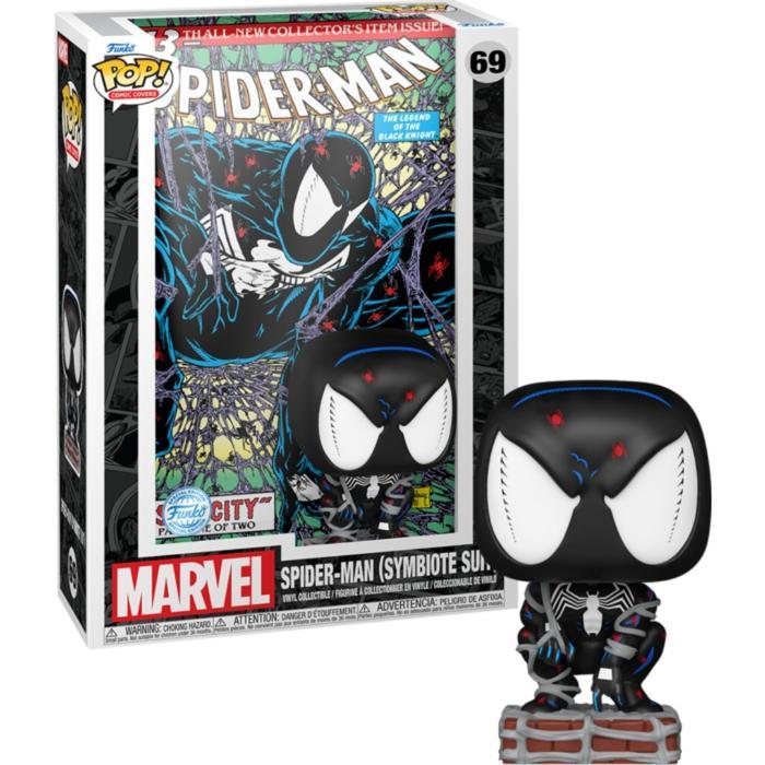 ORIGINAL FUNKO POP COMIC COVER SPIDER-MAN SYMBIOTE SUIT SUB-CITY