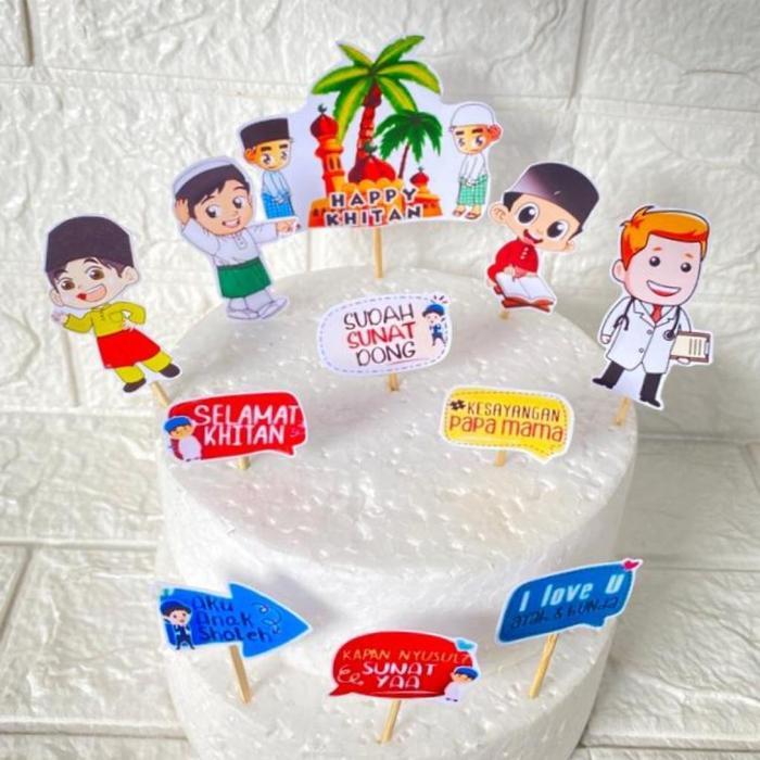 Terbaru Topper Kue Khitan / Topper Khitanan