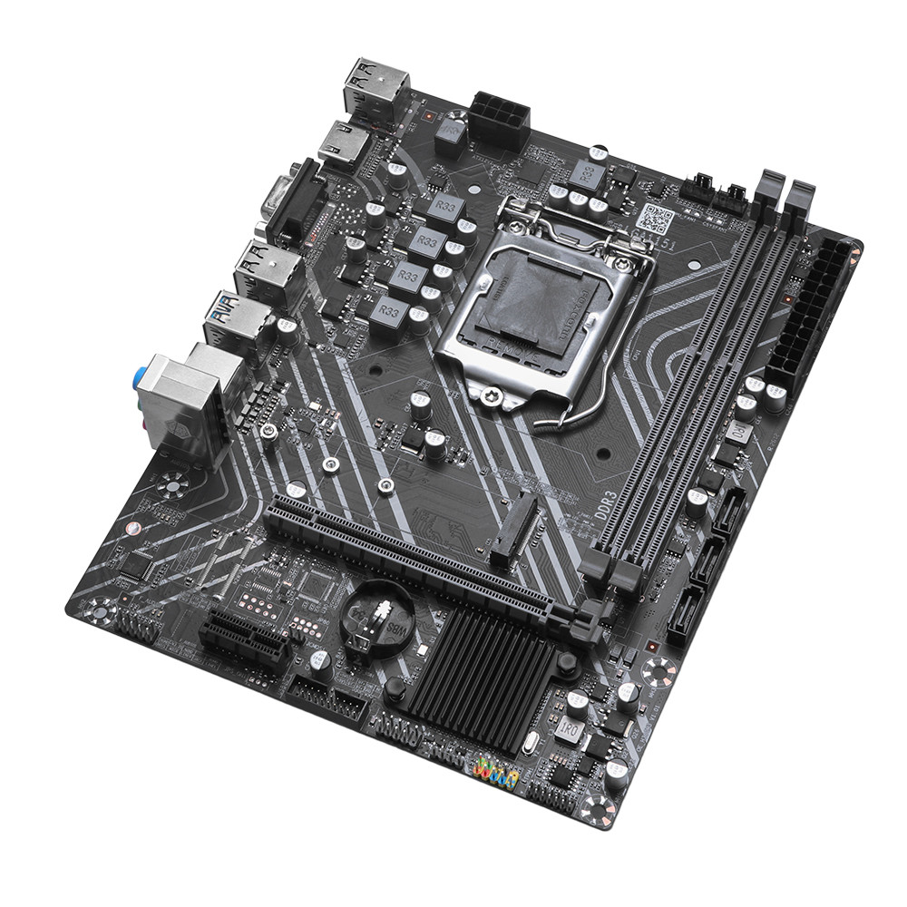 SOYO H310M DDR3 Motherboard i3 9100 CPU 8G RAM Intel LGA1151 TPM2.0 Computer Combo Kit Xeon PC GAME
