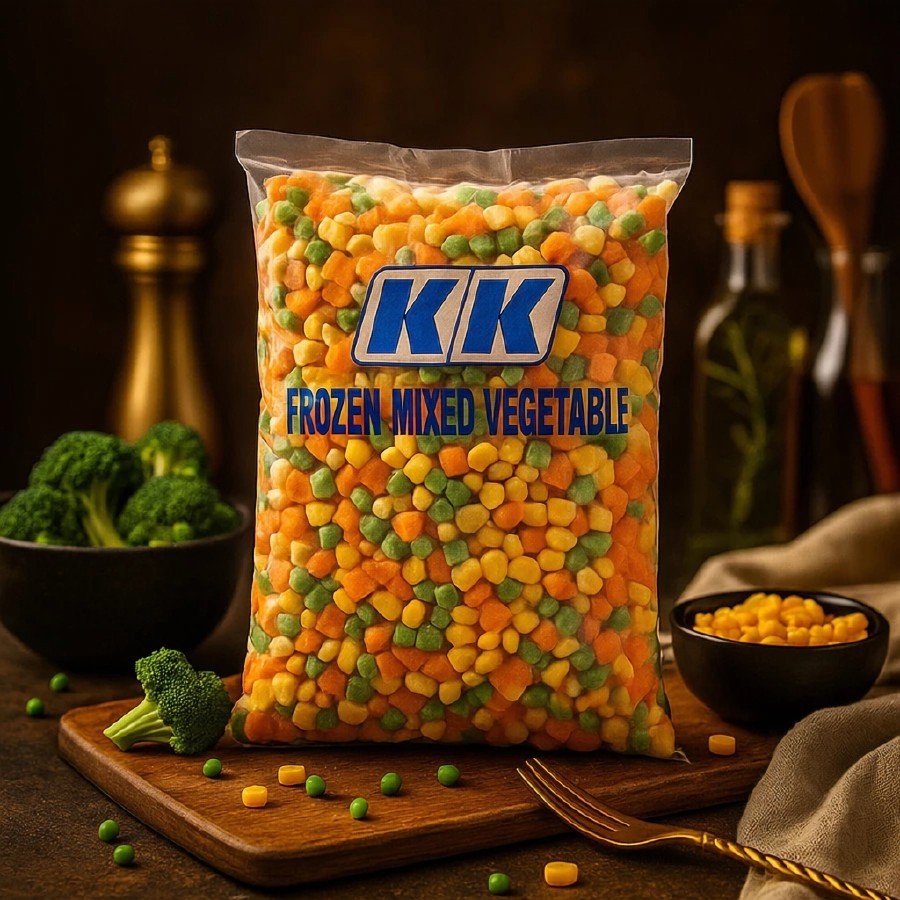 Vegetable Kk Frozen Mixed Vegetable 4w 1 Kg