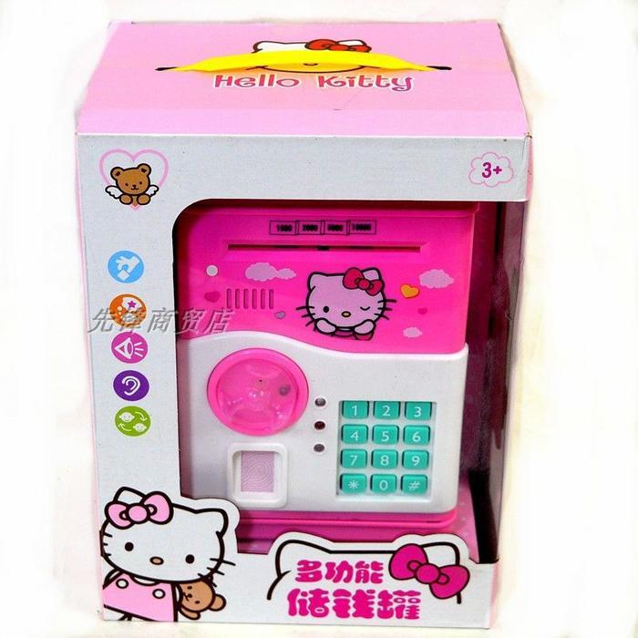 Celengan Anak Hello Kitty / Celengan musik Finger print Hello Kitty