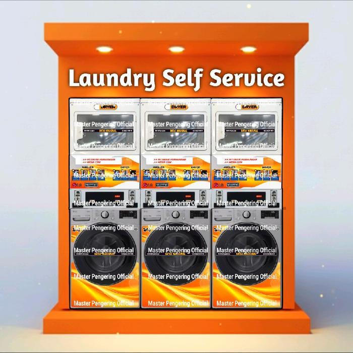 TERMURAH Paket Laundry Coin / Paket Lengkap Usaha Laundry