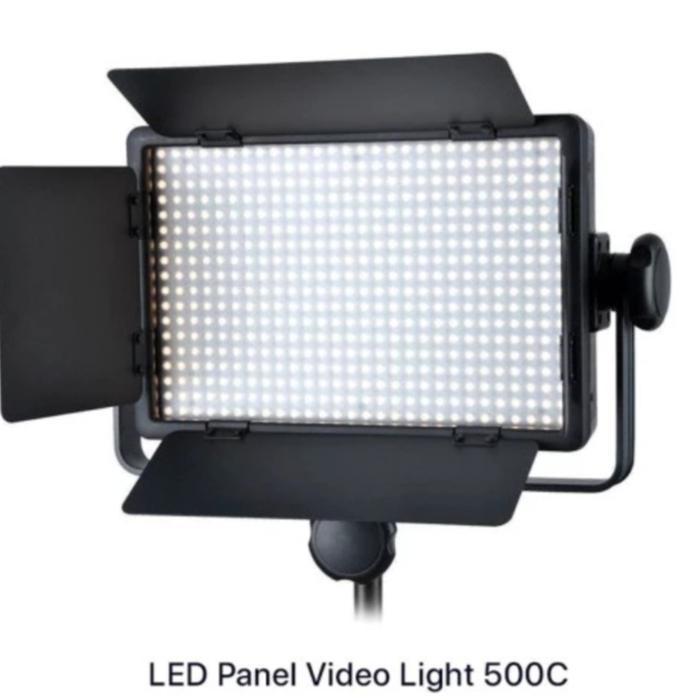 GODOX 500 C,500C PAKET LAMPU LED STUDIO LIGHTING TWIN LED - LED 500C