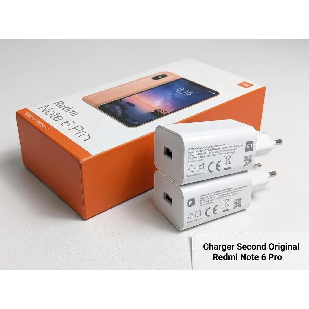 Charger HP Xiaomi MDY-09-EW Original Second 5V2A Redmi Note 6 Pro