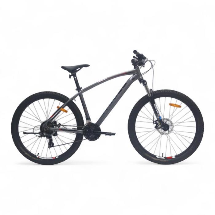 THRILL AGENT Sepeda Gunung MTB Thrill Cleave Comp AL 27.5 Inch - METALLIC GREY, 17