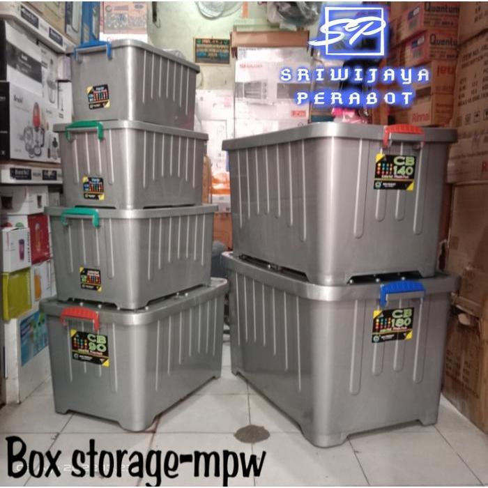 Mpw Container Box Container Box Silver Mpw 30-45-60-90-140-180 Liter