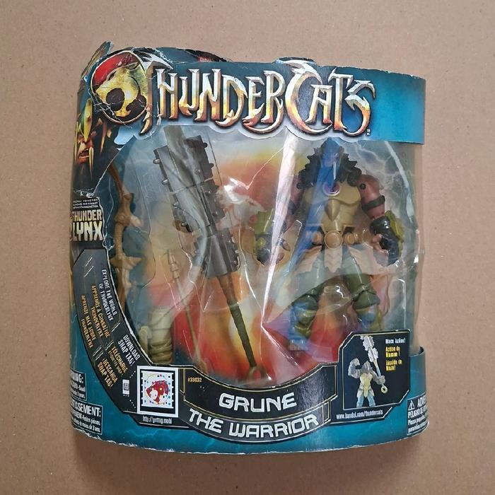 Thundercats Grune The Warrior Thunder Lynx figure 4" bandai 2011 - Tus2026