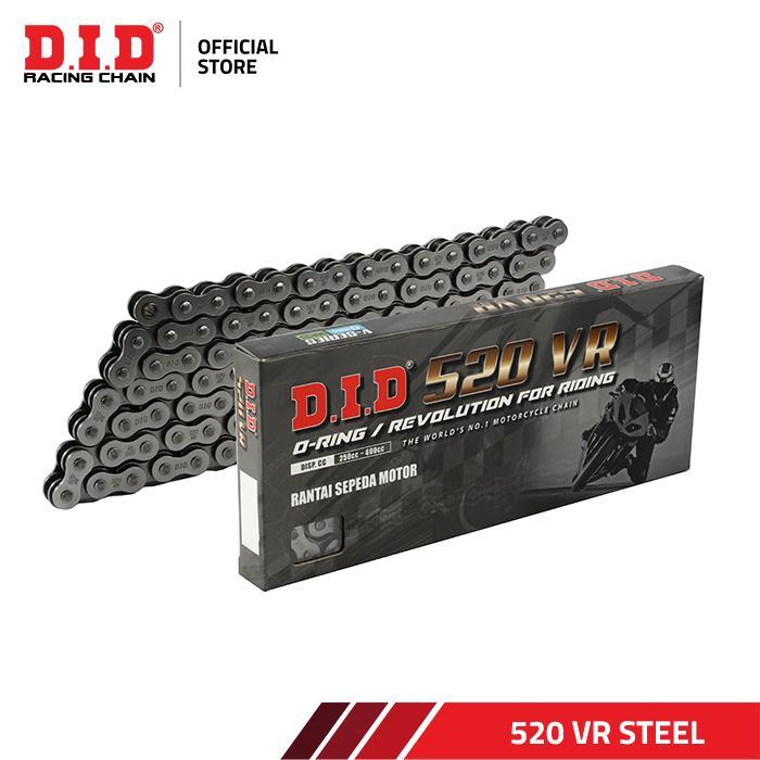 Drive Chain / Rantai Motor Did 520 Vr (Steel)