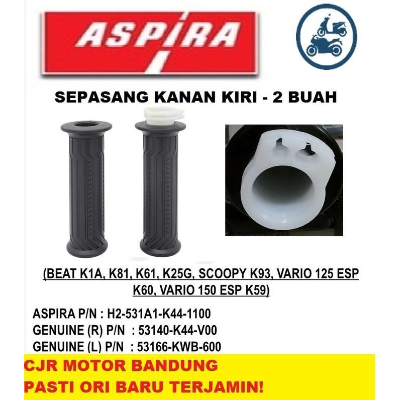 Handle Motor Aspira Hand Grip Karet Stang Kanan Kiri Motor Beat Scoopy Fi Esp Vario Handle Stang
