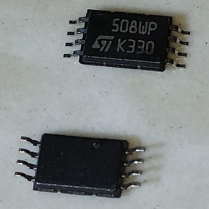 2 BUAH 2PCS 508WP MSOP-8 SMD 5O8WP IC RESET EPROM PRINTER EEPROM 508RP 95080 M95080 KOMPONEN 508 WP