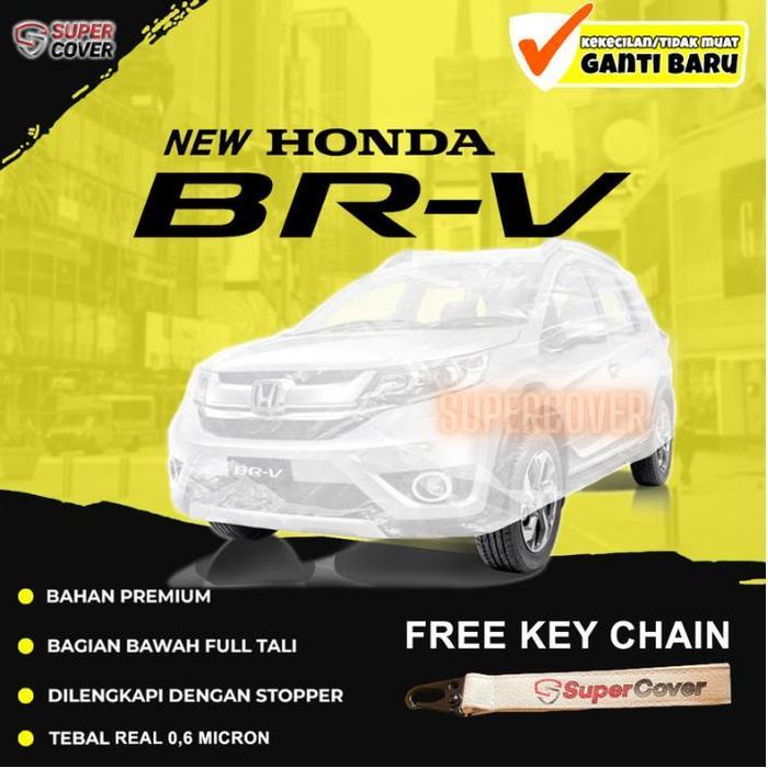 Super cover premium Cover mobil/Sarung mobil Honda BRV BR-V Plastik transparan super cover tebal dan