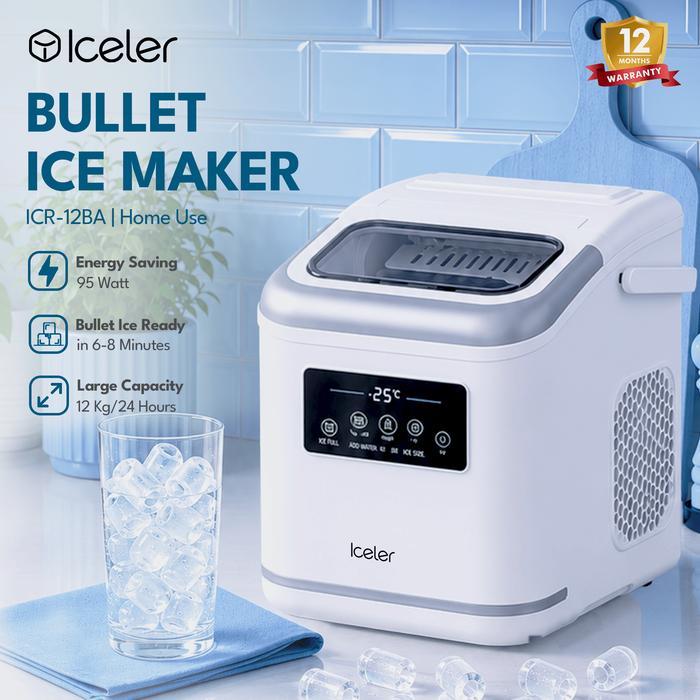 Iceler Ice Maker Digital Touch Screen Automatic Cleaning