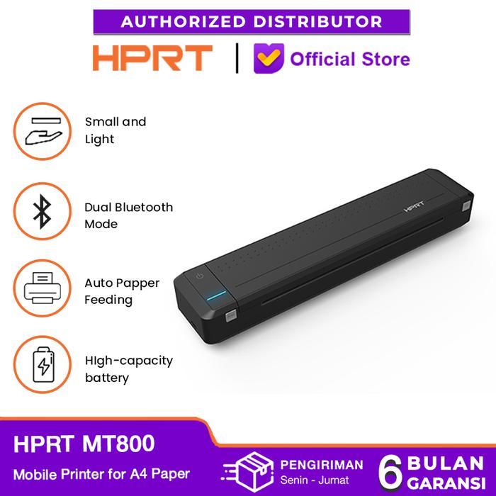 Promo Printer / Wireless Printer Portable Bluetooth A4 Hprt Mt800 Original Original