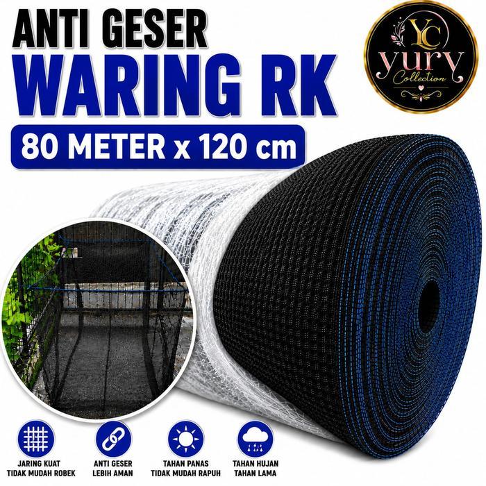 PROMO 1 ROLL ANTI GESER Waring RK 5 Meter -100 meter Jaring serbaguna Jaring Kebun Jaring Kandang