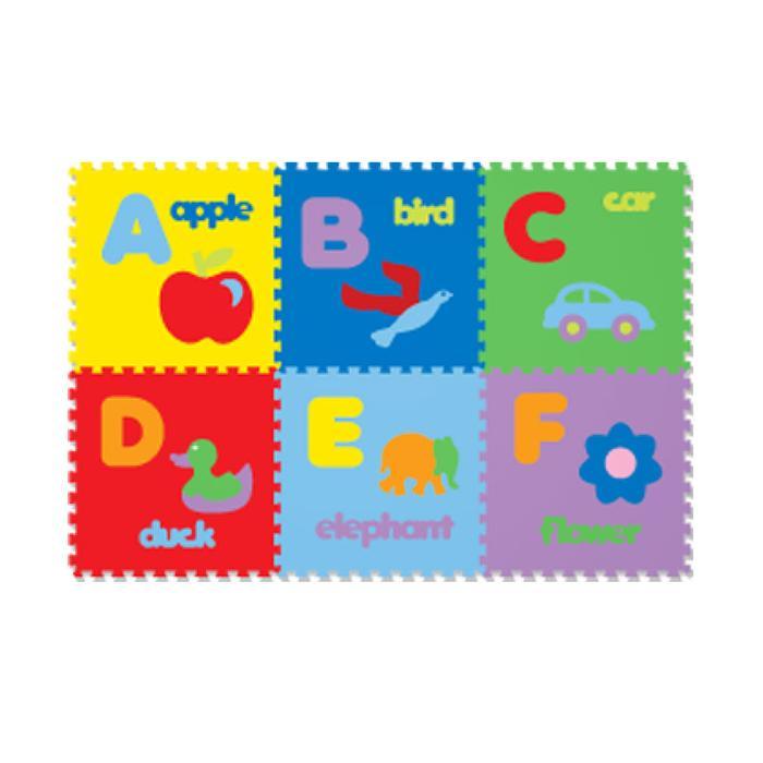 Evamat Puzzle Abjad Gambar 30x30cm isi 26