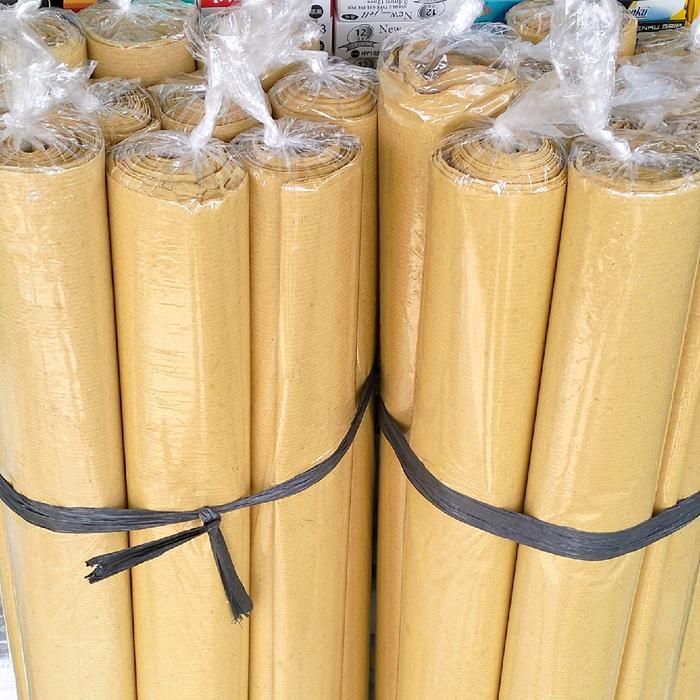 (1Slop 25 Lembar) Kertas Payung Jumbo 90120 Cm/Kertas Kado Bungkus Coklat/Kertas Payung/Kraft Sampul