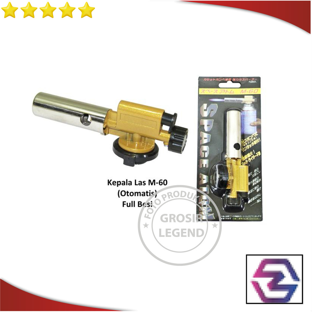 KEPALA LAS M-60 | GAS TORCH | ALAT LAS TEMBAGA | KEPALA LAS PORTABEL