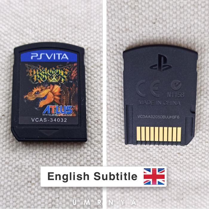 Kaset Dragon's Crown Original PS VITA Game PSVita Dragons