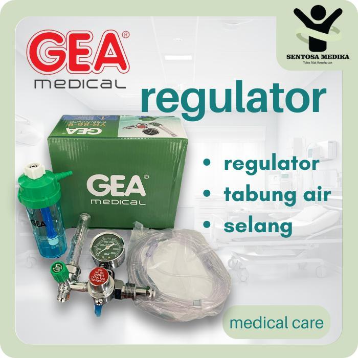 GEA regulator oxygen medis YR 869 oksigen