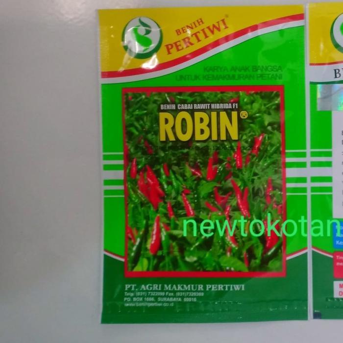 NEW Benih cabe ROBIN F1 10 gram benih cabe rawit hijau hibrida dari benih pertiwi cabai rawit hijau