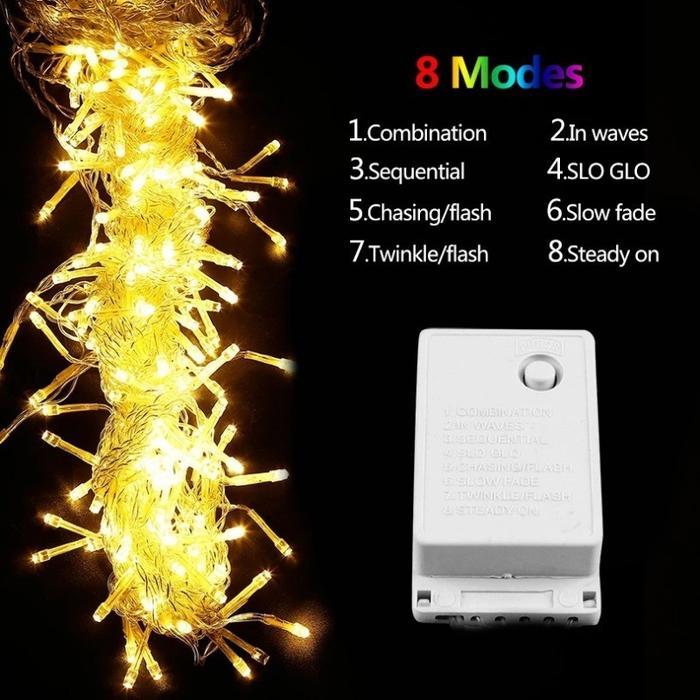 Kelap Kelip Lampu Hias Tirai Outdoor Waterproof Lampu Hias Lampu Ramadhan Lampu Kelap Kelip Kamar