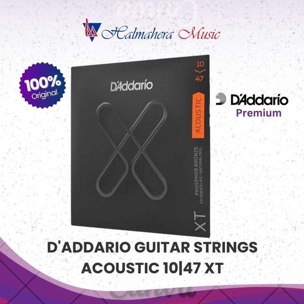 Senar Gitar Akustik D'Addario XTAPB1047 / XT Phosphor Bronze (10-47)