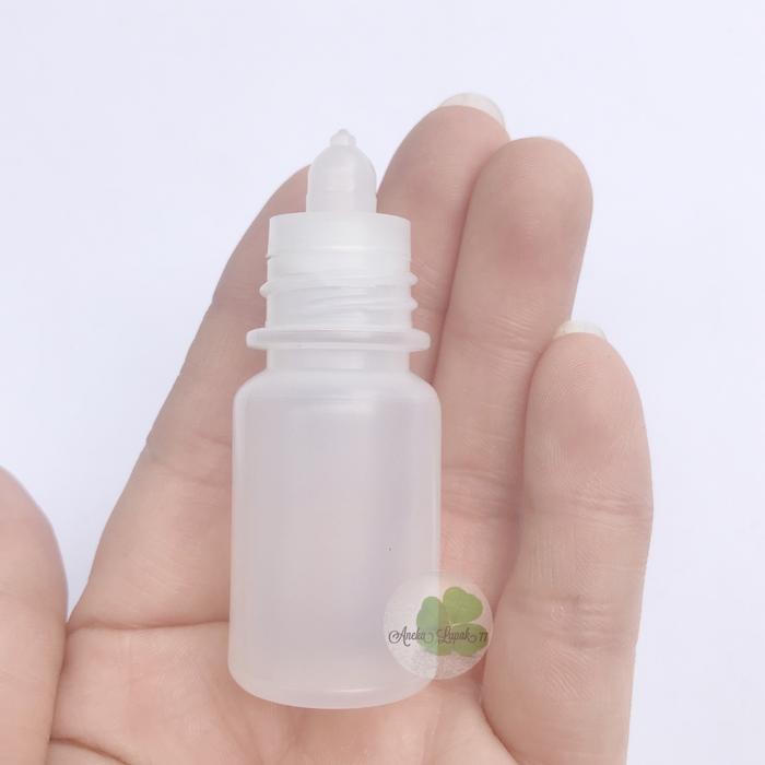 SALE (20pcs) Botol tetes 15 ml natural bening botol tetes plastik 15 cc