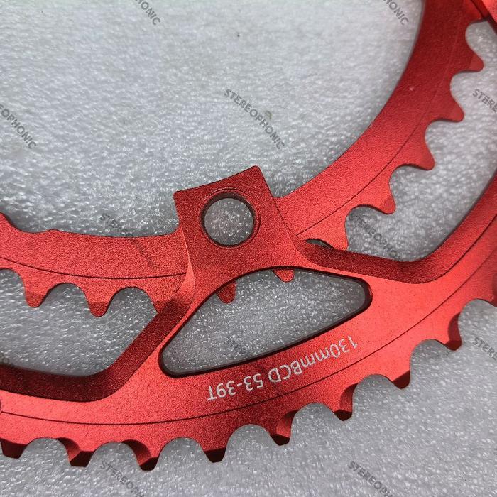 Chainring Litepro 53-39 Chainring Litepro 39-53 Chainring BCD130 5BOLT