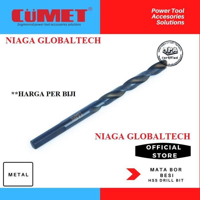 CUMET MATA BOR BESI HSS 2.0MM MATA BOR BESI HSS 2MM CUMET