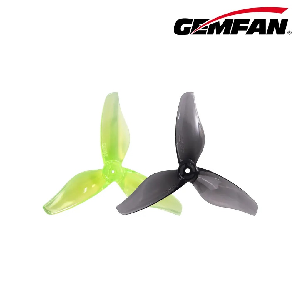 Gemfan 2023S Hurricane PC 3 Blade 2in Single Hole 1.5mm Shaft Propeller