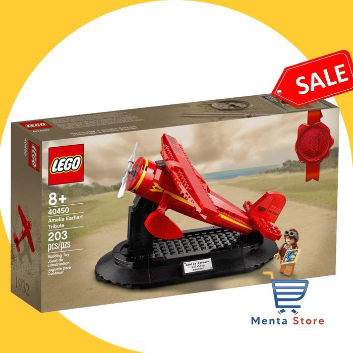LEGO 40450 Amelia Earhart Tribute First Female Aviator Solo Flight Ori