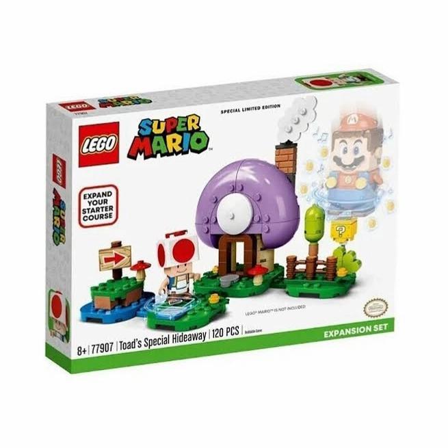 LEGO SDCC 77907 SUPER MARIO TOAD SPECIAL HIDEAWAY LIMITED EDITION