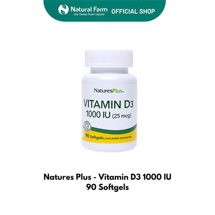Natures Plus Vitamin D3 1000 IU (90)