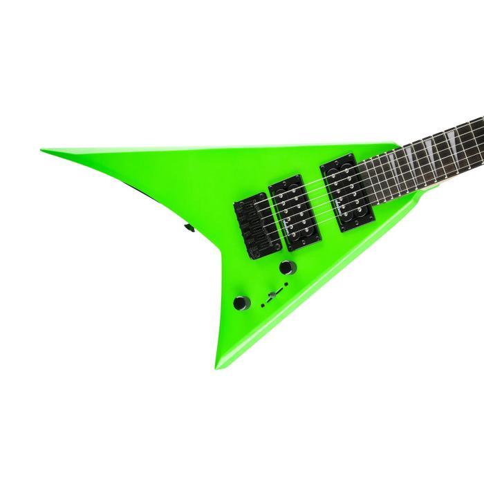 JACKSON JS1X RR MINION Electric Guitar | Gitar Listrik Flying V JS-1X - NEON GREEN
