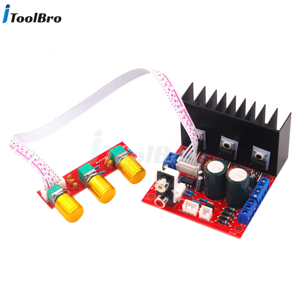 TDA2030A o Power Amplifier Board TDA2030 2.1 Channels Subwoofer 3 Channels Amp o System
